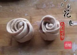 Illustration of how to make homemade rose rolls 9