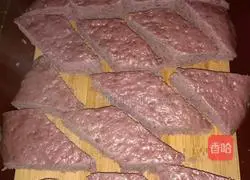 Illustration of how to make pumpkin and purple sweet potato cake 11