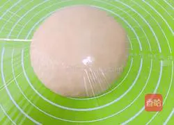 Illustration of making hamburger dough 9