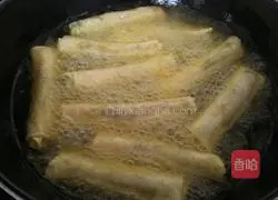 Shepherd's Purse Spring Rolls Recipe Illustration 20 