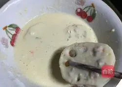 Illustration of making lotus root box 10