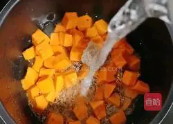 Quinoa rice Illustration of how to make pumpkin porridge 5