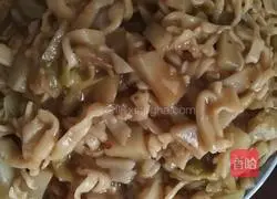 Illustration of braised noodles 11