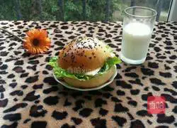 Illustration of how to make hamburgers in spring 7