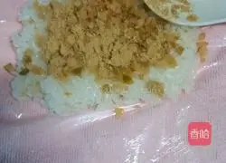 Illustration of how to make rice balls 6