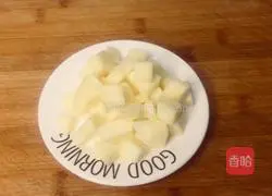 Illustration of how to make apple oatmeal porridge 1