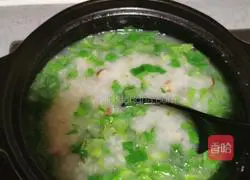 Illustration of how to make mushroom and vegetable porridge 16