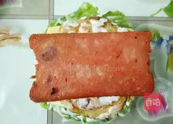 Illustration of how to make hamburgers 10