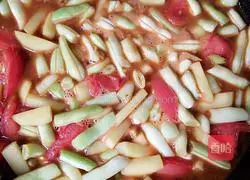 Illustration of how to make braised beans and noodles 4