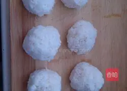 Illustration of how to make rice balls 5