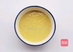 Illustration of how to make millet and yam porridge 3