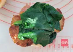 Illustration of how to make mini burger nutritious breakfast 19