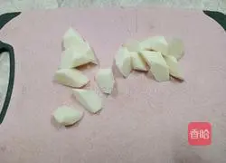 Illustration of how to make yam, red dates and millet porridge 4