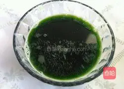 Illustration of how to make green rose rolls 3