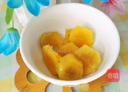 Illustration of how to make sweet potato nutritious rice cereal 4