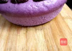 Illustration of how to make purple sweet potato cake 6