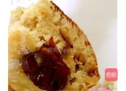 Illustration of how to make brown sugar and red dates hair cake 2
