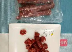 Cheese and Sausage Baked Rice Recipe Illustration 2