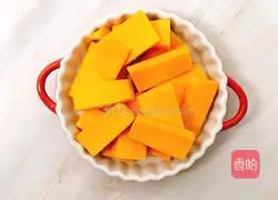 Illustration of how to make soy milk machine version of millet pumpkin porridge 2