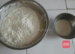 Illustration of how to make baked pot stickers 1