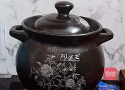 Illustration of how to make yam, purple sweet potato and millet porridge 8