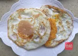 Illustration of how to make beef and egg hamburger 7