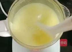 Brown sugar Illustration of how to make chestnut and millet porridge 8