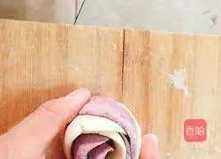 How to make two-color rose rolls Illustration 8