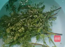 Illustration of how to make preserved meat clay pot rice 2