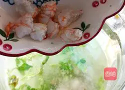 Illustration of how to make shrimp rice porridge 11