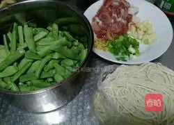 Illustration of home-cooked noodles 1