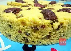 Illustration of how to make cornmeal cake 10