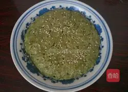 Illustration of Matcha Hair Cake 5