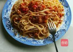 Illustration of how to make tomato pasta 10