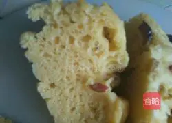 Illustration of how to make cornmeal brown sugar cake 9