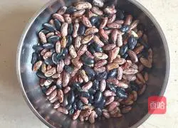 Illustration of how to make bean thick rice 1