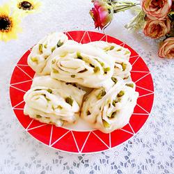 Chive and salt and pepper rolls