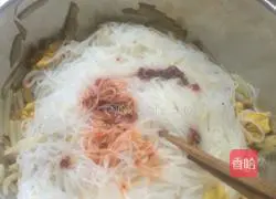 Illustration of how to make cold noodles 8