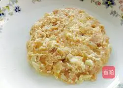 Illustration of how to make tofu hamburger 3