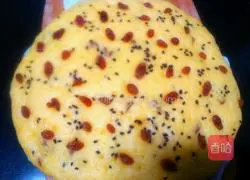 Illustration of how to make corn raisin cake 6