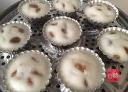 Illustration of how to make rice flour cake 7