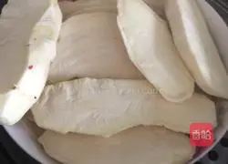 Illustration of how to make sweet potato and brown sugar cake 1