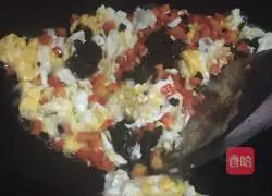 Illustration of how to make Korean rice balls 3