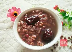 Barley and red beans Illustration of how to make porridge 6