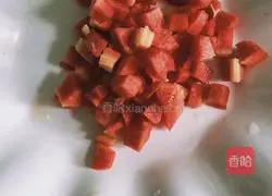 Illustration of how to make pork ribs with stuffed rice 3