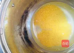 Illustration of how to make fragrant sweet potato and millet 3