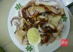 Squid Pot Illustration of how to make rice noodles 6