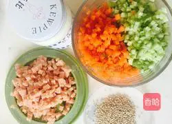 Illustration of how to make rice balls 3