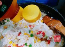 Illustration of how to make shrimp and tofu soup 14