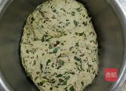 Illustration of how to make purslane steamed buns 5